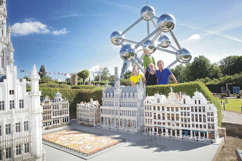 Visite du parc Mini-Europe
