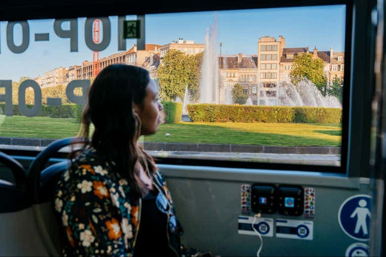 Vous verrez les plus beaux coins de Bruxelles