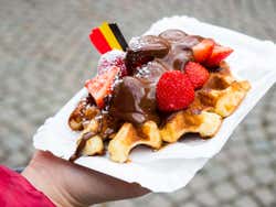 Gaufre à Bruxelles